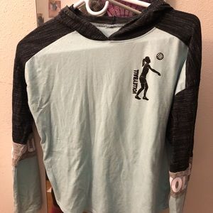 3/$12Justice volleyball long sleeve